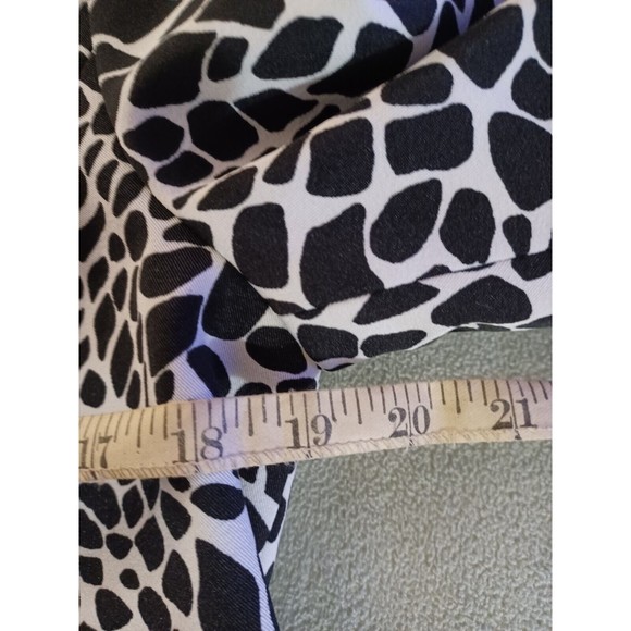 Kasper Women's Size 6 Open Front Lined Animal Printed Bolero Jacket - Picture 6 of 7